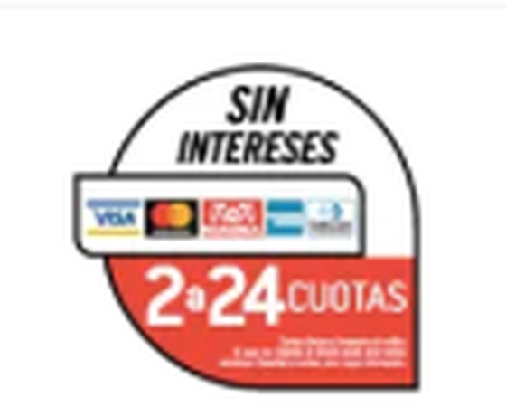 2 a 24 cuotas sin interés